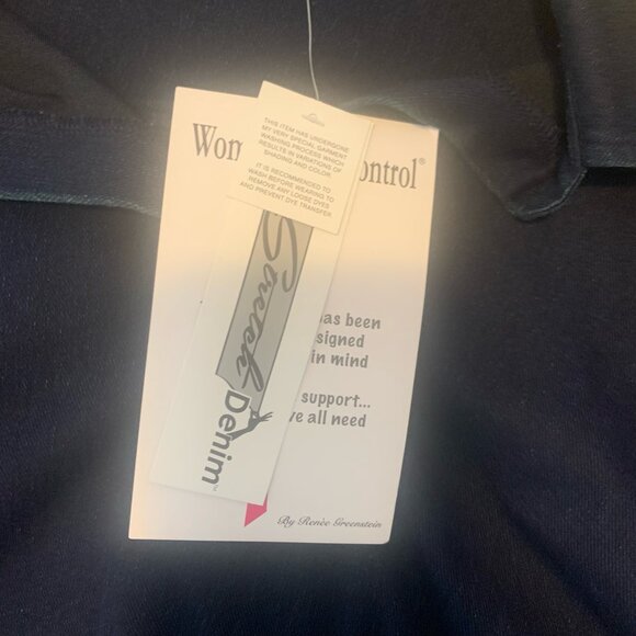 Women With Control QVC Blue Denim 3/4 Sleeve Polo Dress Size Medium - Picture 6 of 7